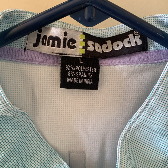 Light Blue/green Sleeveless Women's Top, L, Jamie Sadock - Picture 3 of 6